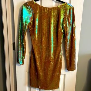 Dress the Population sequin mini dress